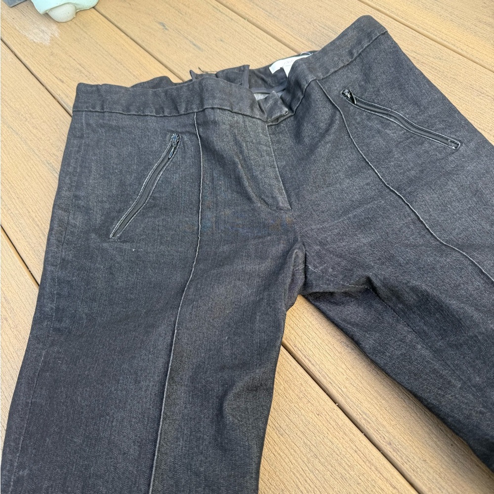 Gray Relaxed Fit Pants with Tailored Look - Picture 2 of 8